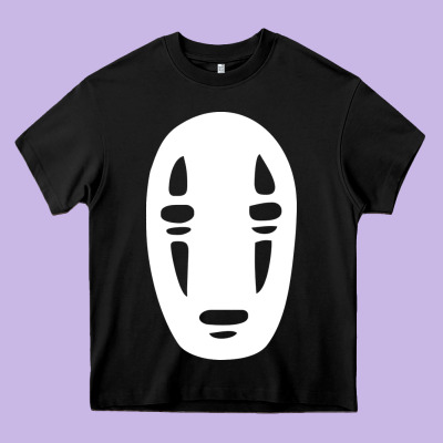 Noface Spirited Away Halloween Heavy Core Tee Designed By Artisfamous