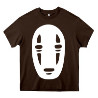 Chocolate Brown noface spirited away halloween Heavy Core Tee - artisFamous