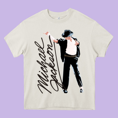 Michael Jackson Heavy Core Tee Designed By Artisfamous