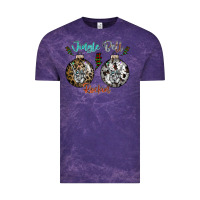 Cloud Purple Jingle Bell Rockin Vintage Tee - CowhideDigitalArt