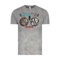 Cloud Rock Jingle Bell Rockin Vintage Tee - CowhideDigitalArt