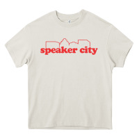 Cream speaker city Heavy Core Tee - artisFamous