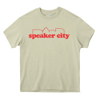 Mossy speaker city Heavy Core Tee - artisFamous