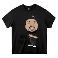 Black Ice Cube Heavy Core Tee - artisFamous