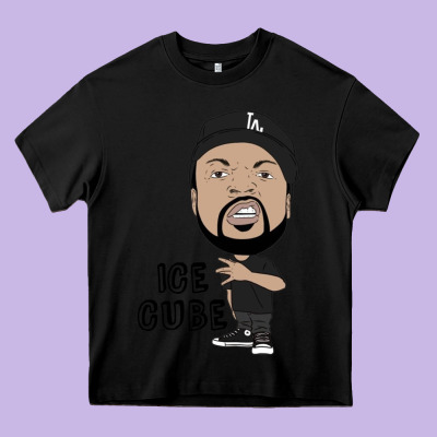 Ice Cube Heavy Core Tee Designed By Artisfamous