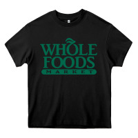 Black Whole Foods Market Heavy Core Tee - artisFamous