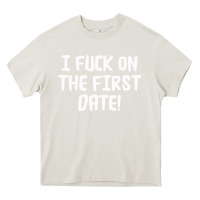 Cream i f'ck on the first date Heavy Core Tee - artisFamous