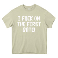 Mossy i f'ck on the first date Heavy Core Tee - artisFamous