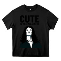 Black cute is what we aim for Heavy Core Tee - artisFamous