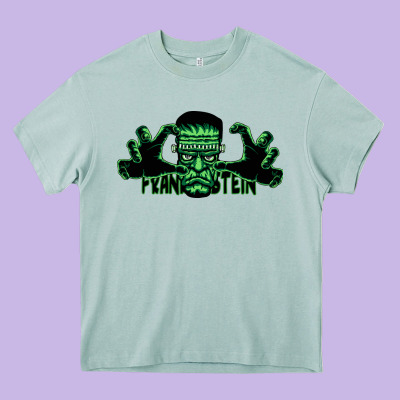 The Frankenstein Heavy Core Tee Designed By Artisfamous