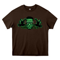 Chocolate Brown The Frankenstein Heavy Core Tee - artisFamous