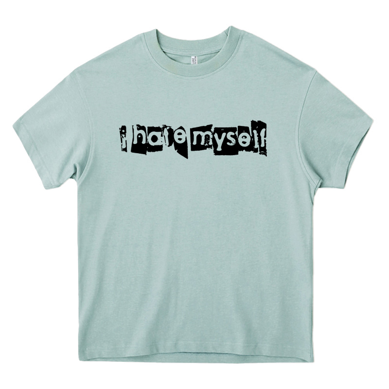 I Hate Myself Heavy Core Tee by artisFamous | Teevron