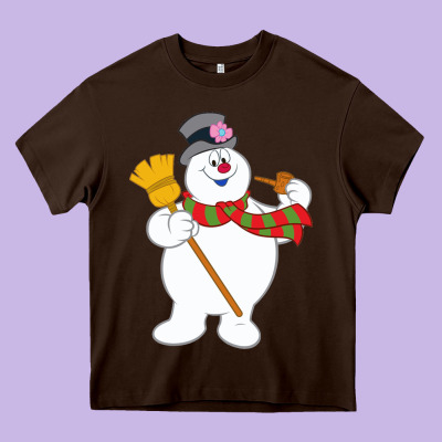 Frosty The Snowman New Sku Heavy Core Tee Designed By Artisfamous