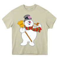 Mossy Frosty The Snowman New Sku Heavy Core Tee - artisFamous