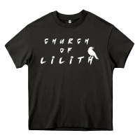Asphalt lilith woman figure Heavy Core Tee - artisFamous