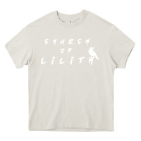 Cream lilith woman figure Heavy Core Tee - artisFamous