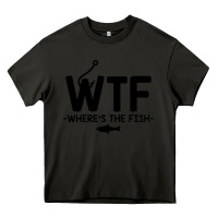 Asphalt where's the fish Heavy Core Tee - artisFamous