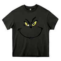 Asphalt Grinch Face Heavy Core Tee - artisFamous