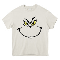 Grinch Face Heavy Core Tee | Teevron