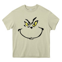 Mossy Grinch Face Heavy Core Tee - artisFamous