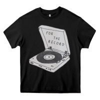 Black for the record Heavy Core Tee - artisFamous