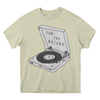Mossy for the record Heavy Core Tee - artisFamous