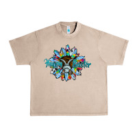 French Oak happy easter sunflower Urban Heavy Tee - CowhideDigitalArt