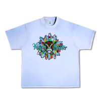 Grape Ice happy easter sunflower Urban Heavy Tee - CowhideDigitalArt