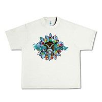 Pistachio happy easter sunflower Urban Heavy Tee - CowhideDigitalArt