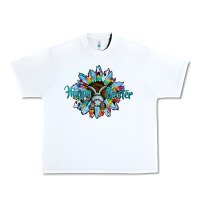 White happy easter sunflower Urban Heavy Tee - CowhideDigitalArt