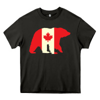 Asphalt Canadian Bear Heavy Core Tee - artisFamous