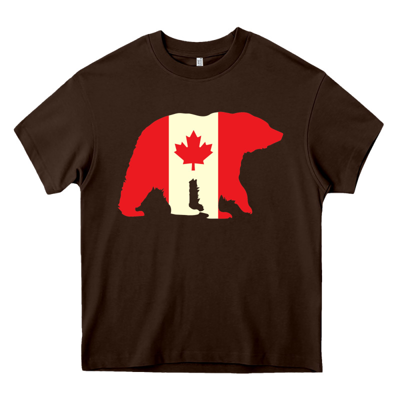 Canadian Bear Heavy Core Tee by artisFamous | Teevron