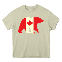Mossy Canadian Bear Heavy Core Tee - artisFamous