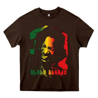 Chocolate Brown alpha blondy Heavy Core Tee - artisFamous