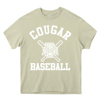 Mossy blue mountain cougars club Heavy Core Tee - artisFamous