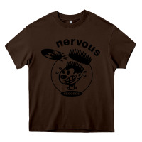 Chocolate Brown records Heavy Core Tee - artisFamous