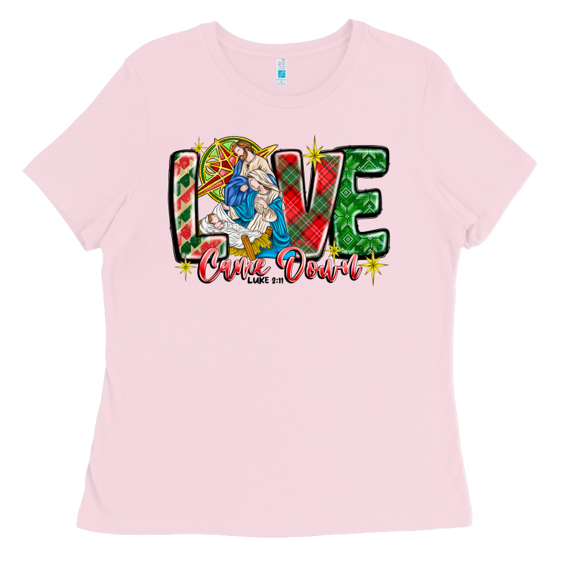 Love Came Down Ladies Tee by CowhideDigitalArt | Teevron