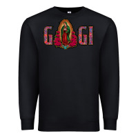 Black Gigi Lady Of Guadalupe Premium Sweatshirt - Jasminsmagicworld