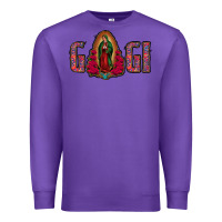 Purple Gigi Lady Of Guadalupe Premium Sweatshirt - Jasminsmagicworld