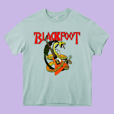 Blackfoot Heavy Core Tee Designed By Artisfamous