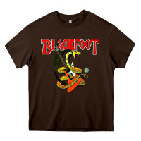 Chocolate Brown blackfoot Heavy Core Tee - artisFamous