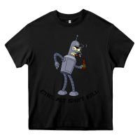 Black Futurama Ctrl Alt Shift Kill Bender Heavy Core Tee - artisFamous