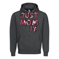 Smoke just mom it pink Zipper Hoodie - Jasminsmagicworld