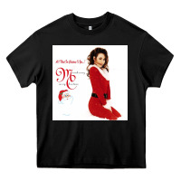 Black All I Want for Christmas Is You Heavy Core Tee - artisFamous