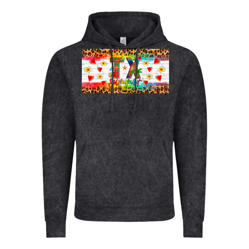 Texas Summer License Plate Vintage Hoodie by Artiststas | Teevron