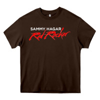 Chocolate Brown sammy hagar and the circle Heavy Core Tee - artisFamous