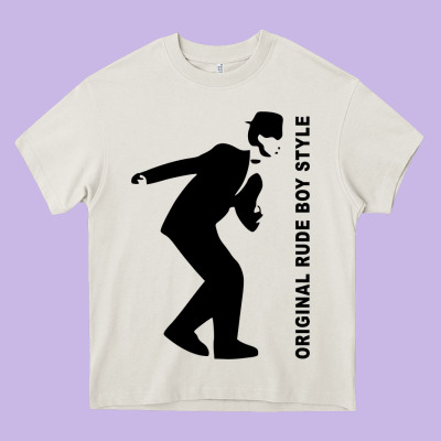 Original Rude Boy Style Heavy Core Tee Designed By Artisfamous