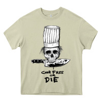 Mossy bourdain cook free or die Heavy Core Tee - artisFamous