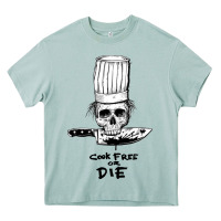Arona bourdain cook free or die Heavy Core Tee - artisFamous