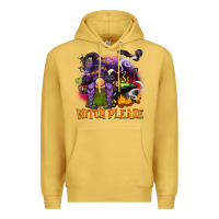 Antique Gold witch please Premium Hoodie - BarkalooDesign